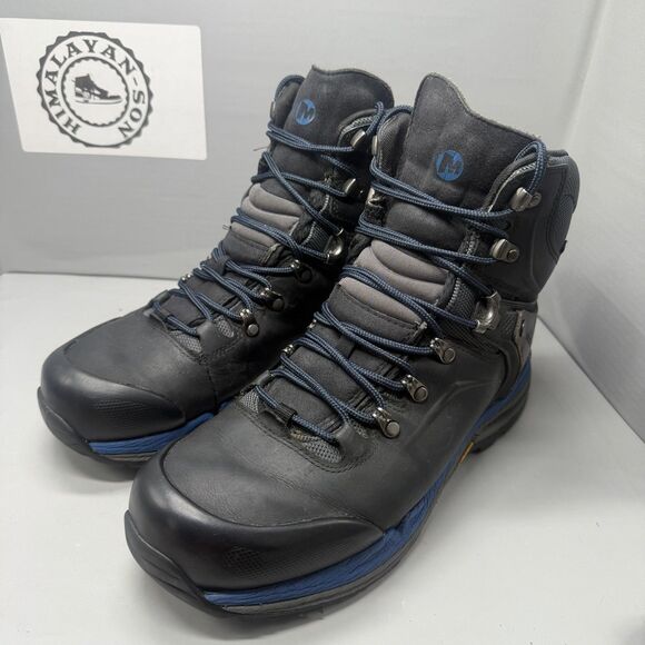 Merrell Crestbound GTX Waterproof Backpacking Hiking Boots Vibram Men Size 11 main image 5